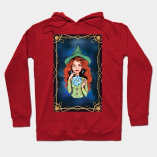 Ginger hair pisces witch Hoodie